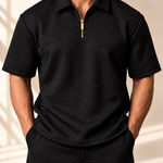 Lumière Black Half Zip Gold - VITCHI VILANI