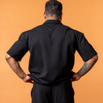 Lumière Black Half Zip Gold - NORTHLINE LABEL AS