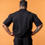 Lumière Black Half Zip Gold - NORTHLINE LABEL AS