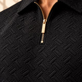 Lumière Black Half Zip Gold - VITCHI VILANI
