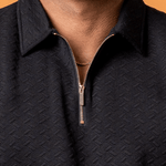 Lumière Black Half Zip Gold - NORTHLINE LABEL AS