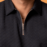 Lumière Black Half Zip Gold - NORTHLINE LABEL AS