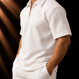 Lumière White Half Zip Gold - VITCHI VILANI