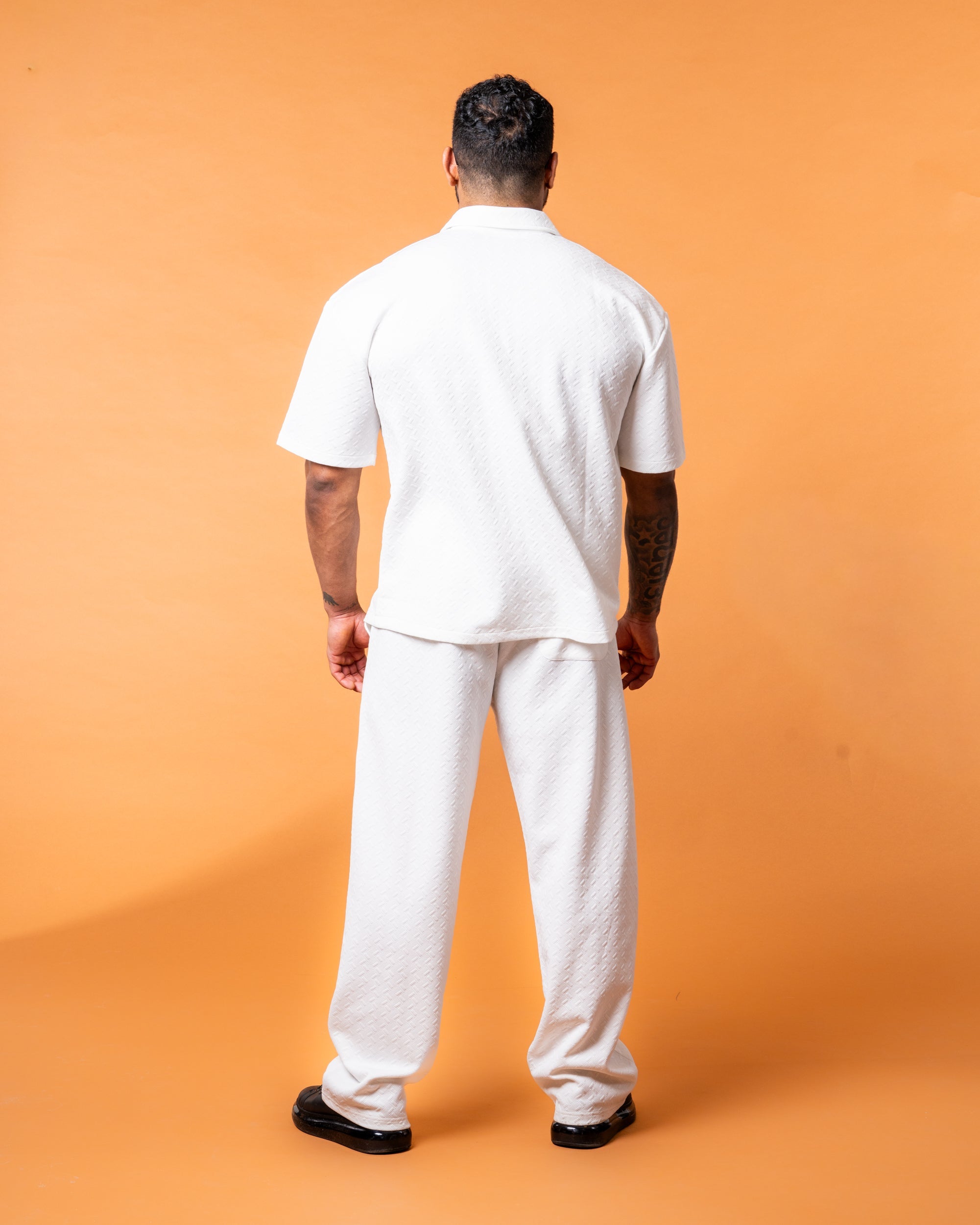 Lumière White Half Zip Gold - NORTHLINE LABEL AS