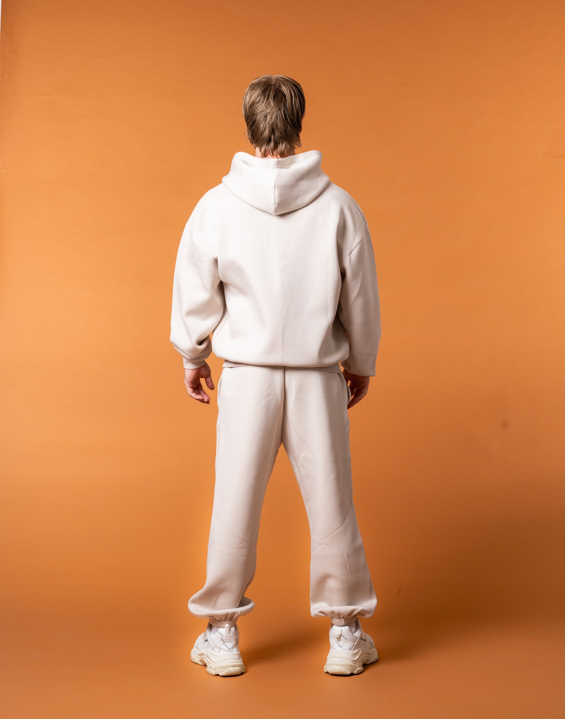 Luxe Mocha Tracksuit Hoodie Man - NORTHLINE LABEL AS