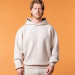 Luxe Mocha Tracksuit Hoodie Man - NORTHLINE LABEL AS