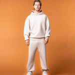 Luxe Mocha Tracksuit Pants Man - NORTHLINE LABEL AS