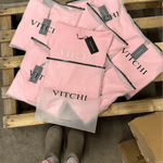 Luxe Tracksuit Hoodie Oversized Baby Pink - NORTHLINE LABEL AS