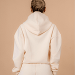 Luxe Tracksuit Hoodie Oversized Vanilla - NORTHLINE LABEL AS