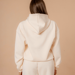 Luxe Tracksuit Hoodie Oversized Vanilla - NORTHLINE LABEL AS