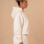 Luxe Tracksuit Hoodie Oversized Vanilla - NORTHLINE LABEL AS