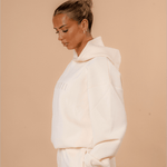 Luxe Tracksuit Hoodie Oversized Vanilla - NORTHLINE LABEL AS