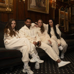 Luxe Tracksuit Hoodie Oversized Vanilla (Man) - NORTHLINE LABEL AS