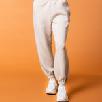 Luxe Tracksuit Pants Oversized Mocha - NORTHLINE LABEL AS