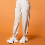 Luxe Tracksuit Pants Oversized Mocha - NORTHLINE LABEL AS