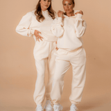 Luxe tracksuit pants oversized vanilla - NORTHLINE LABEL AS
