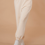 Luxe tracksuit pants oversized vanilla - NORTHLINE LABEL AS