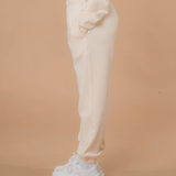 Luxe tracksuit pants oversized vanilla - NORTHLINE LABEL AS