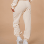 Luxe tracksuit pants oversized vanilla - NORTHLINE LABEL AS