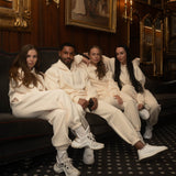 Luxe Tracksuit Pants Oversized Vanilla (Man) - NORTHLINE LABEL AS