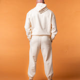 Luxe Vanilla Tracksuit Hoodie Man - NORTHLINE LABEL AS