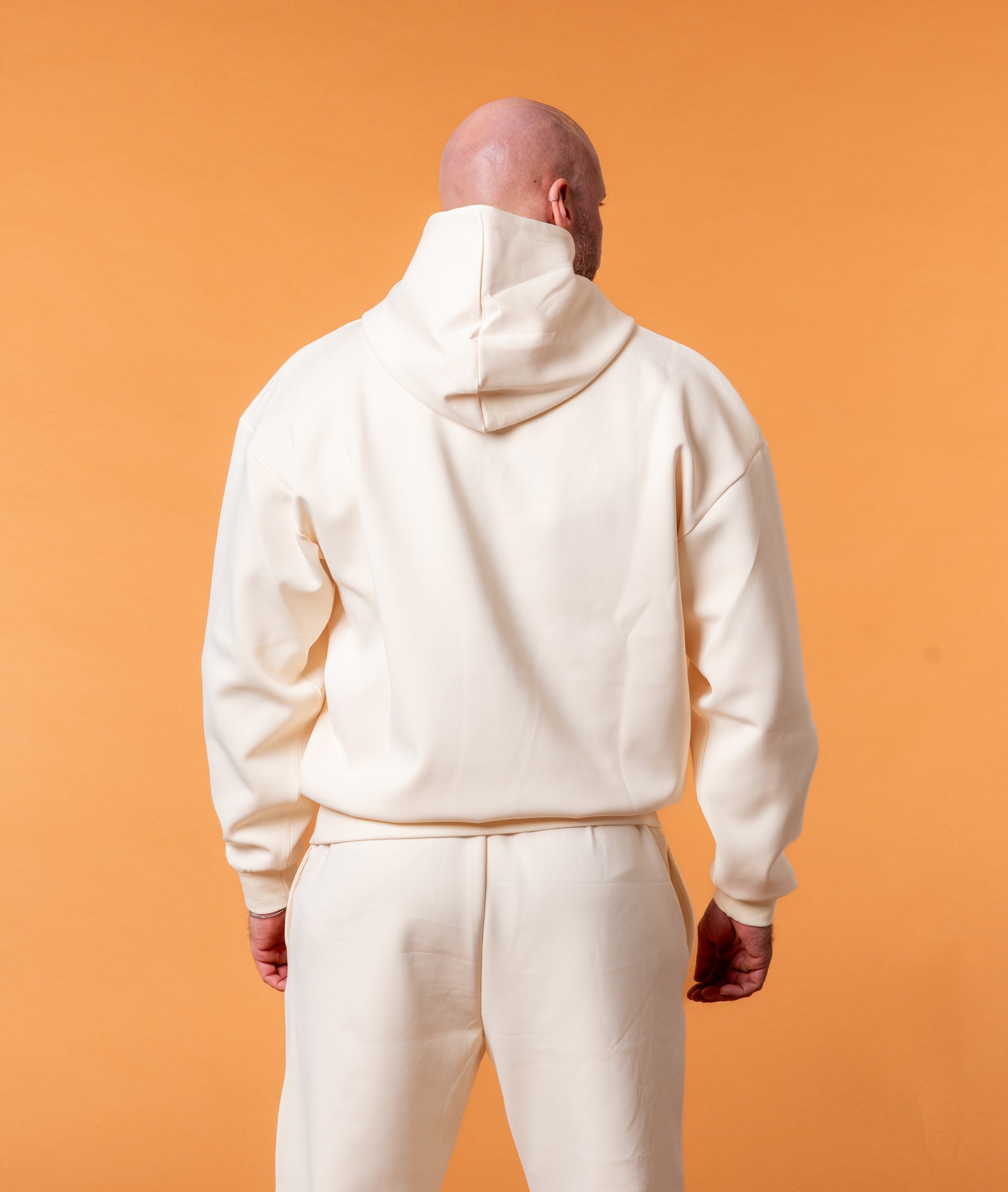 Luxe Vanilla Tracksuit Hoodie Man - NORTHLINE LABEL AS