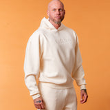 Luxe Vanilla Tracksuit Hoodie Man - NORTHLINE LABEL AS