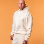 Luxe Vanilla Tracksuit Hoodie Man - NORTHLINE LABEL AS