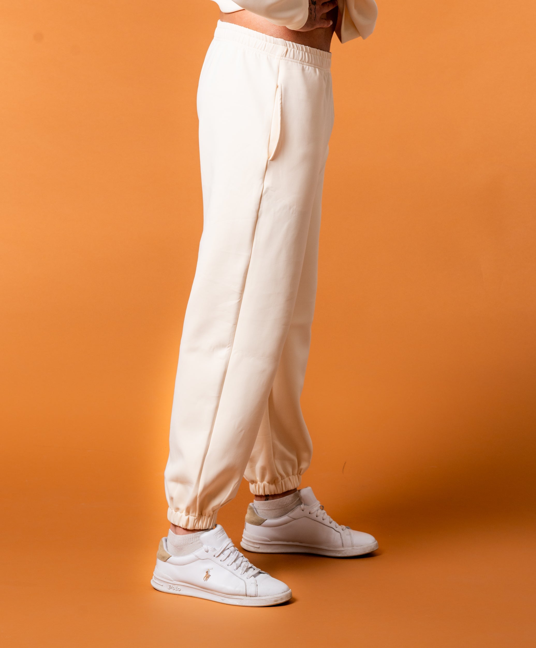 Luxe Vanilla Tracksuit Pants Man - NORTHLINE LABEL AS