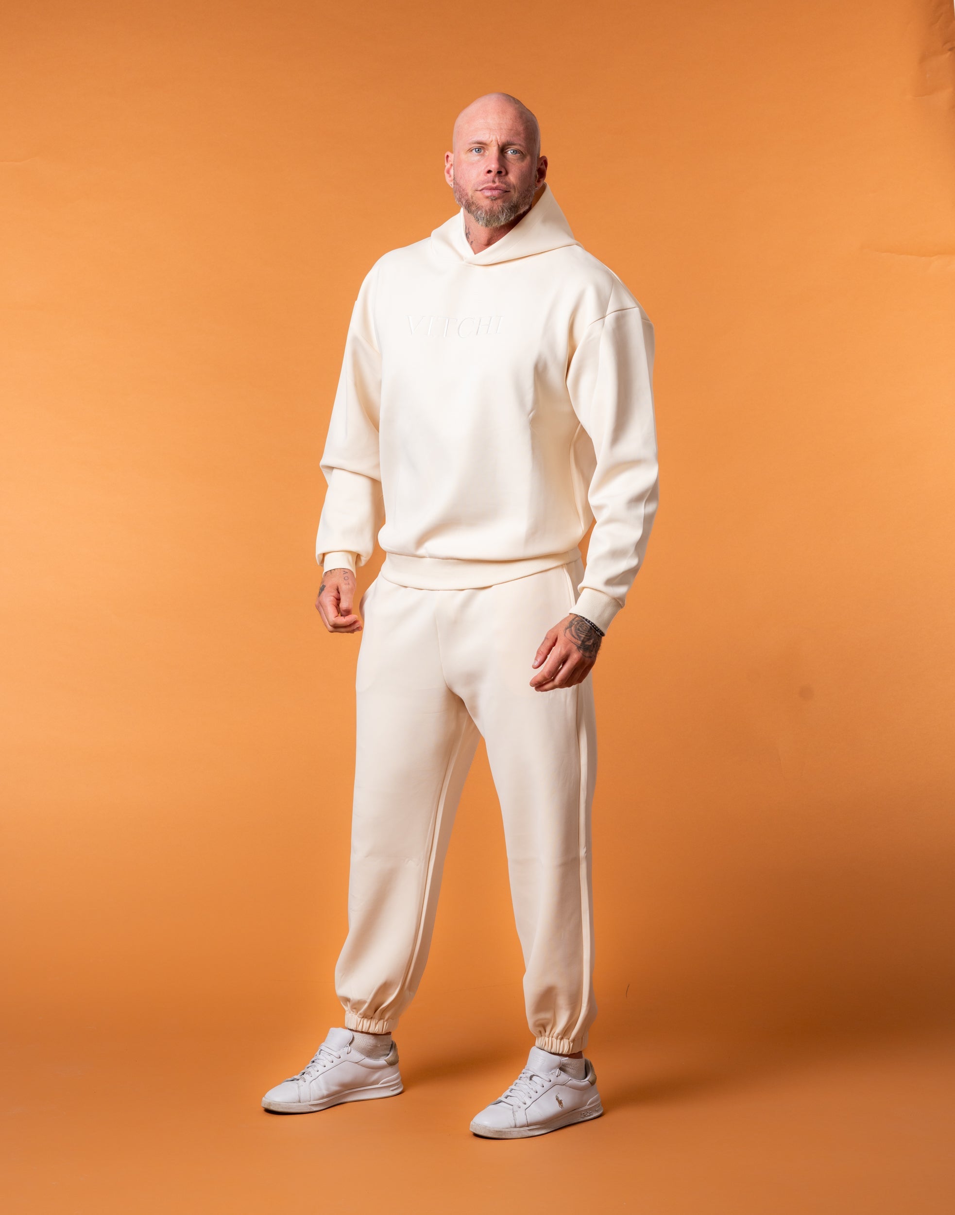 Luxe Vanilla Tracksuit Pants Man - NORTHLINE LABEL AS