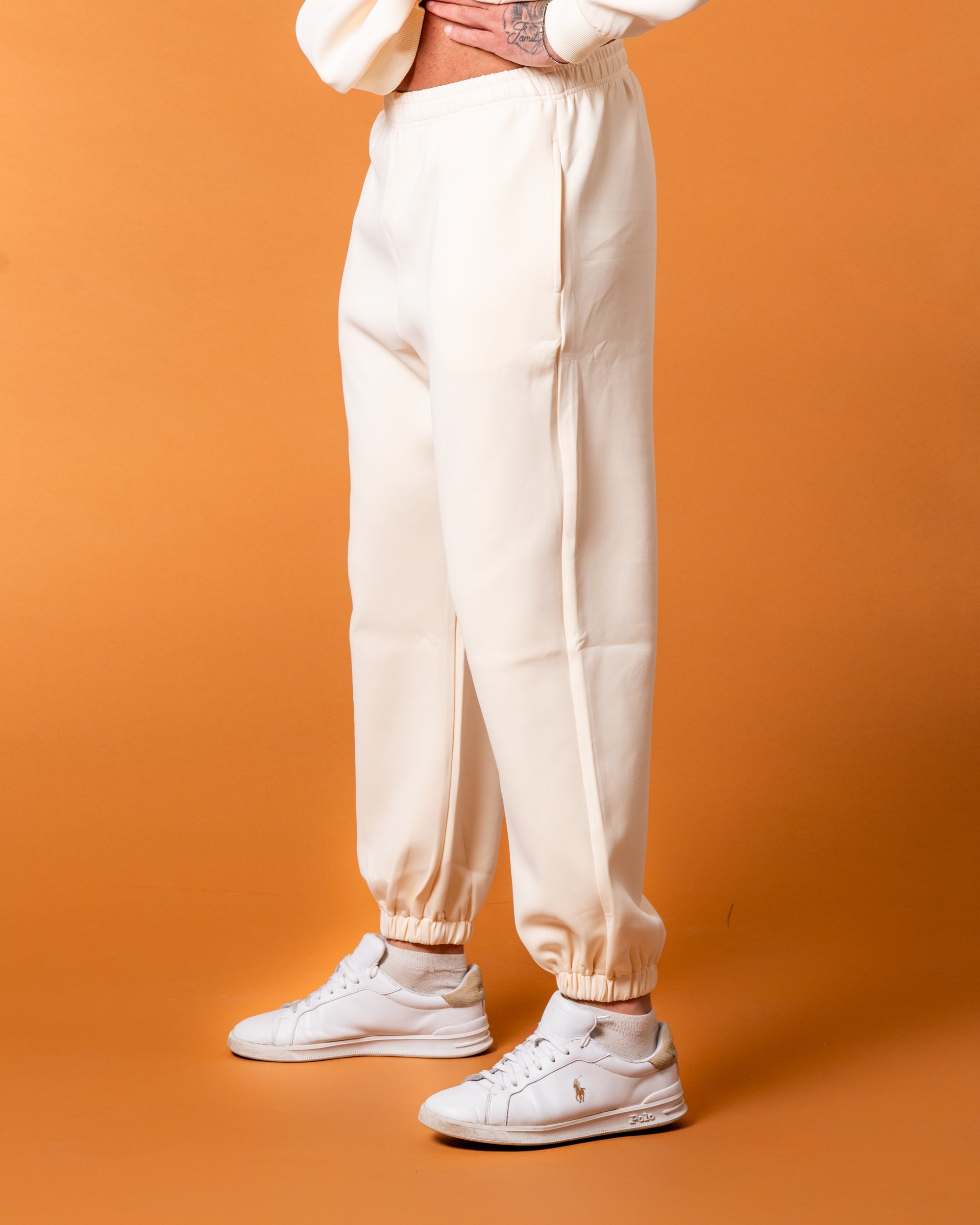 Luxe Vanilla Tracksuit Pants Man - NORTHLINE LABEL AS