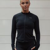 Luxury long sleeve top black - NORTHLINE LABEL AS