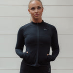 Luxury long sleeve top black - NORTHLINE LABEL AS