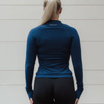 Luxury long sleeve top blue - NORTHLINE LABEL AS