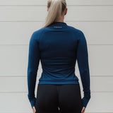 Luxury long sleeve top blue - NORTHLINE LABEL AS