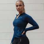 Luxury long sleeve top blue - NORTHLINE LABEL AS