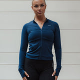Luxury long sleeve top blue - NORTHLINE LABEL AS