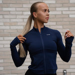 Luxury long sleeve top blue - NORTHLINE LABEL AS