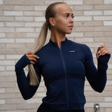 Luxury long sleeve top blue - NORTHLINE LABEL AS