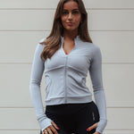 Luxury long sleeve top silver - NORTHLINE LABEL AS
