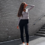 Luxury long sleeve top silver - NORTHLINE LABEL AS