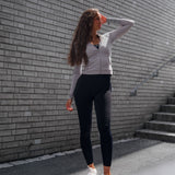 Luxury long sleeve top silver - NORTHLINE LABEL AS