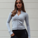 Luxury long sleeve top silver - NORTHLINE LABEL AS