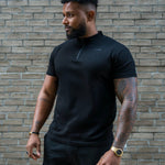 Men’s half - zip t-shirt - NORTHLINE LABEL AS