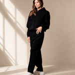 Noir Tracksuit Hoodie - VITCHI VILANI