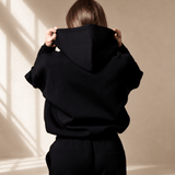 Noir Tracksuit Hoodie - VITCHI VILANI