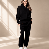 Noir Tracksuit Hoodie - VITCHI VILANI