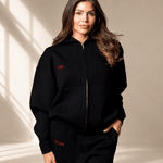 Noir Tracksuit Hoodie - VITCHI VILANI