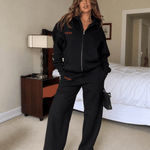 Noir Tracksuit Hoodie - VITCHI VILANI