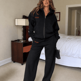 Noir Tracksuit Hoodie - VITCHI VILANI